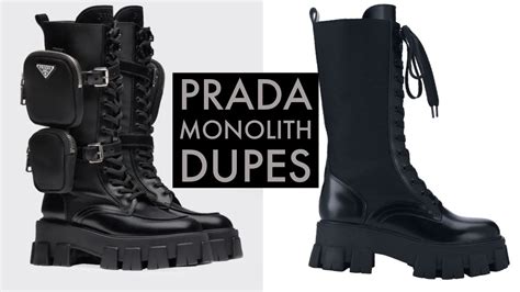 dupe prada boots